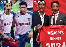 Enlace a Rui Costa recibió a Di María dos veces en Benfica. Como capitán y como presidente.