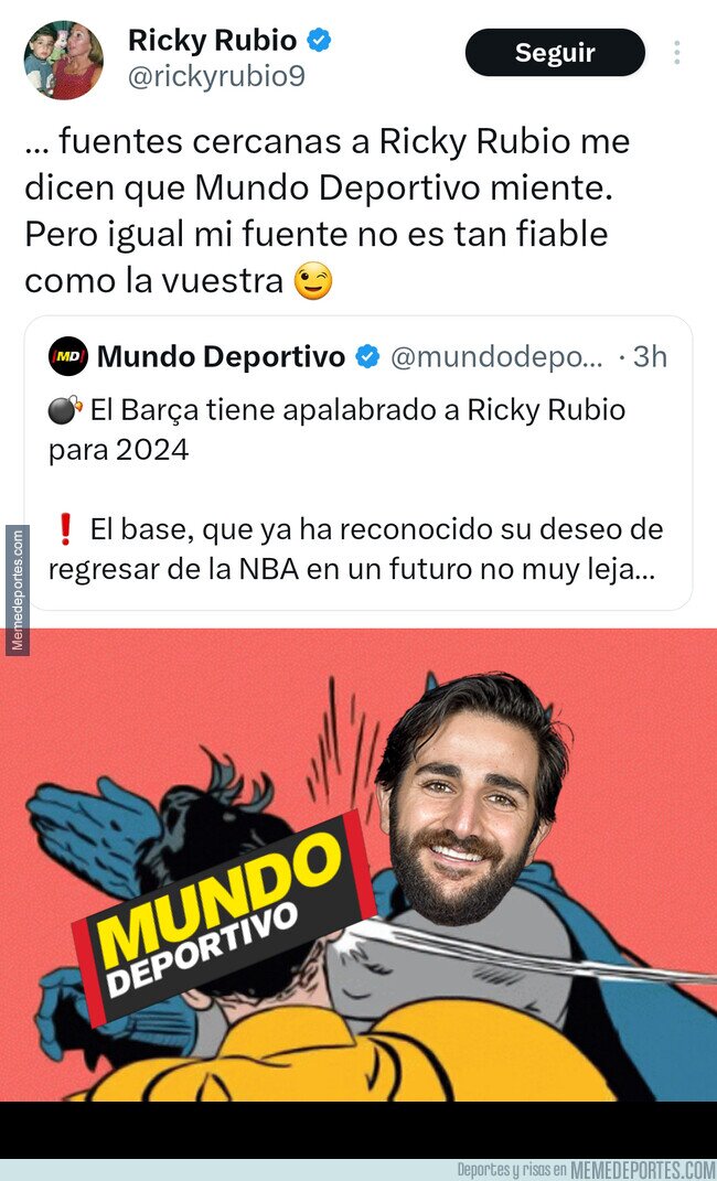 1192069 - El zasca de Ricky Rubio a Mundo Deportivo