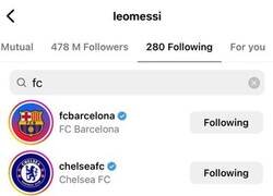 Enlace a Los único 4 equipos que Messi sigue en Instagram