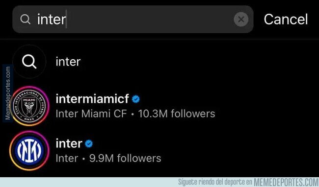 1192626 - El Inter Miami ha superado a su homónimo en seguidores en Instagram