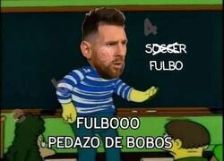 Enlace a Messi dando clases a los gringos