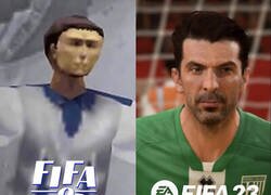 Enlace a La leyenda de Buffon en los FIFA