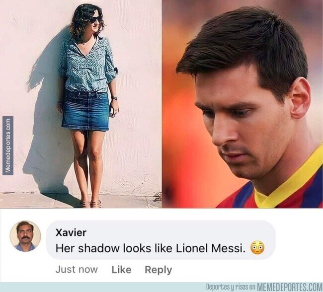 1193676 - Imagina tener la sombra con forma de Leo Messi