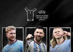 Enlace a Messi entre los nominados de la UEFA