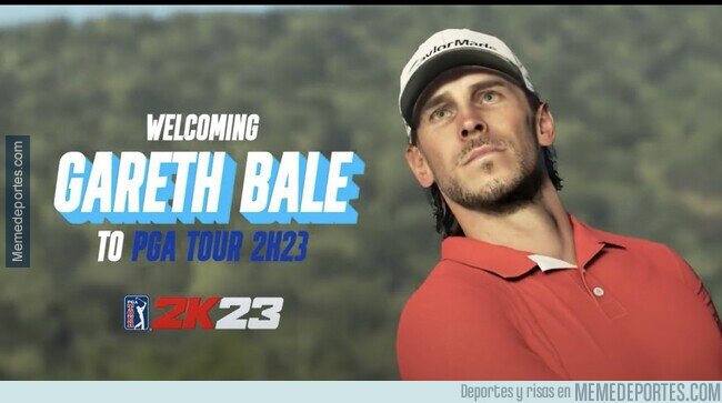 1195897 - ¿Como que Bale es invitado especial en el juego de PGA Tour?
