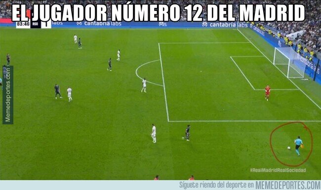 1196037 - El jugador 12 del Madrid