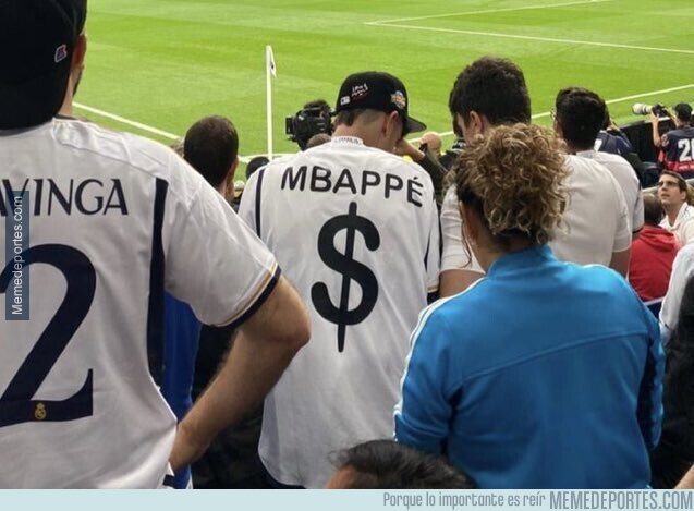 1196083 - Nuevo dorsal para Mbappé en el Madrid