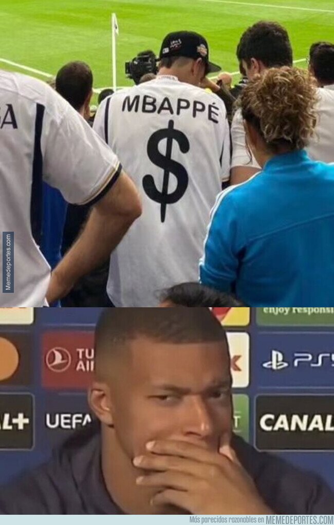 1196115 - Mbappé ya tiene dorsal en el Madrid