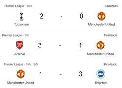Enlace a Manchester United ha consumado la quinta derrota de la temporada