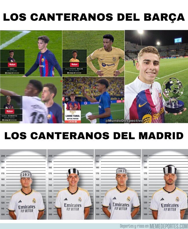 1198253 - Canteranos del Barça y el Madrid, por @MundoDespectivo