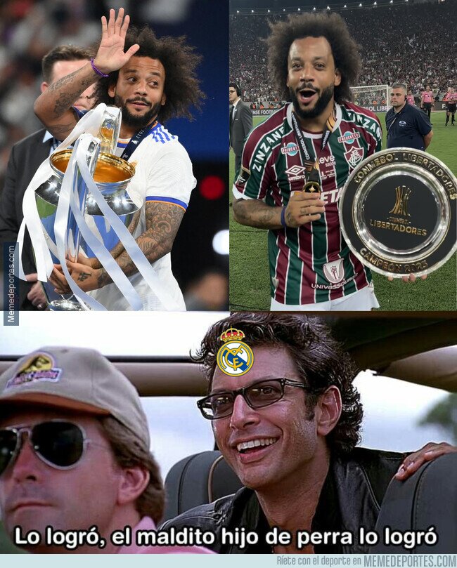 1198557 - Marcelo, campeón de Champions y Libertadores