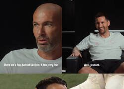 Enlace a Para Zidane, como Messi solo hay uno