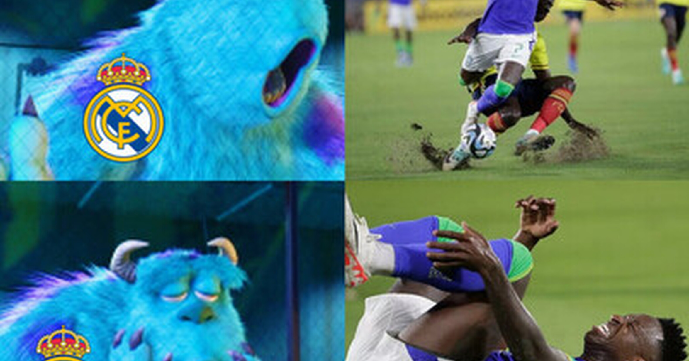 [ MEMEDEPORTES ] Vinicius se lesiona con Brasil