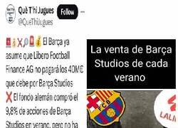 Enlace a La venta de Barça Studios es magia