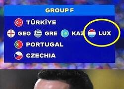 Enlace a Luxemburgo puede quedar emparejado con Portugal aun despues de enfrentarlos en eliminatorias. WTF?