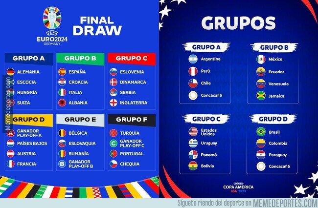 1199569 - La Euro y la Copa América tienen a sus grupos listos