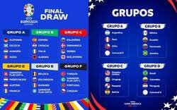 Enlace a La Euro y la Copa América tienen a sus grupos listos