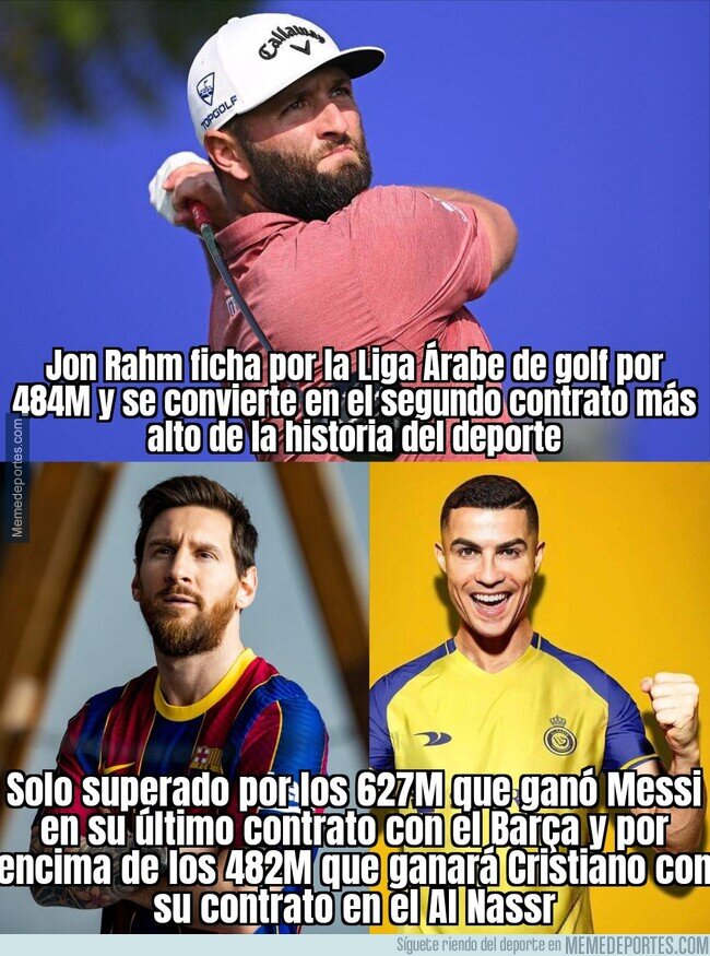 1199581 - Jon Rahm se convierte en el deportista español mejor pagado de la historia