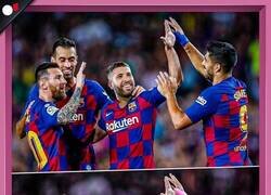 Enlace a Un pedazo del Barça jugando de rosa