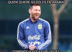 Enlace a La alegría de Messi