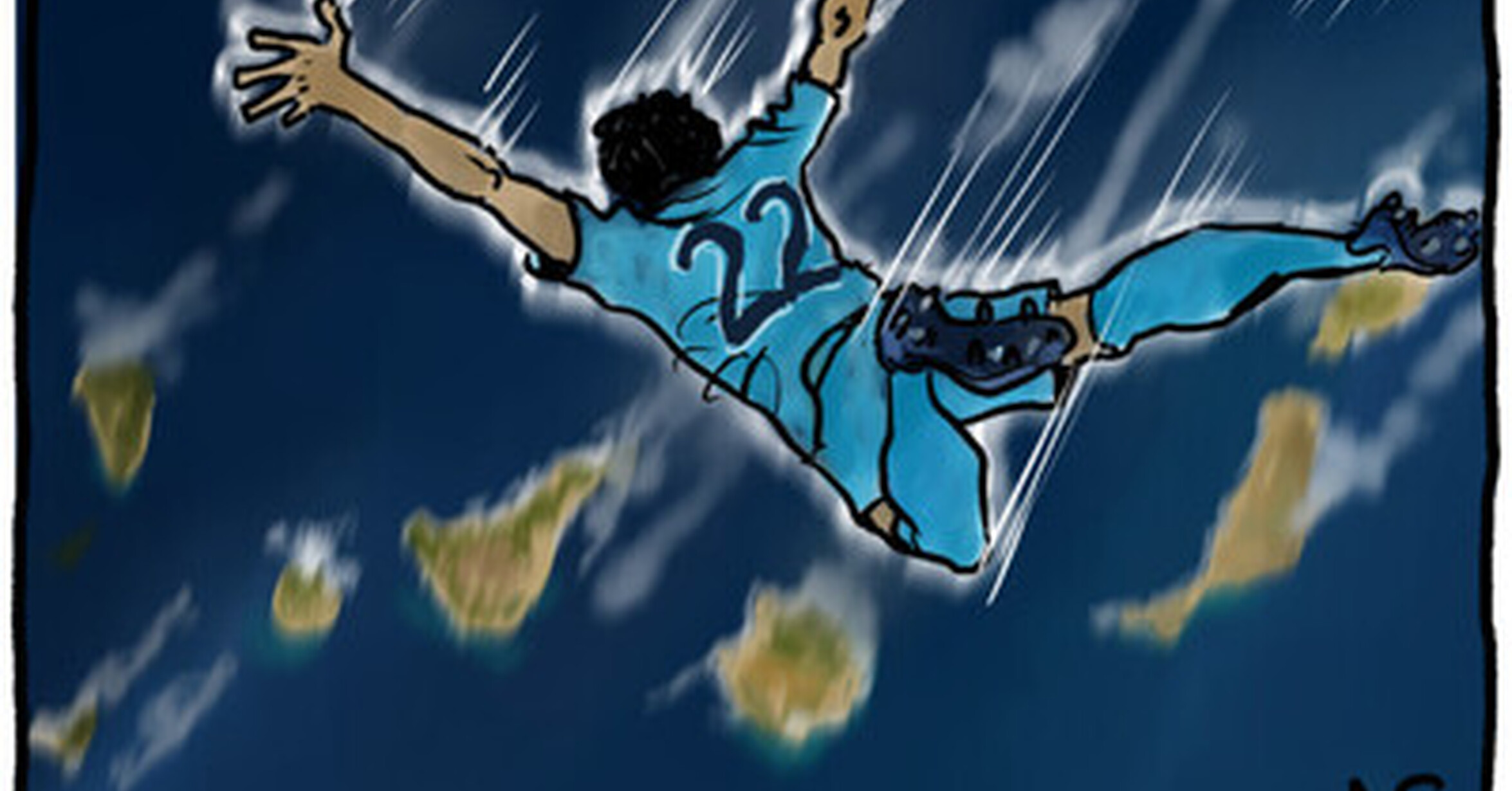 [ MEMEDEPORTES ] Caída al vacío