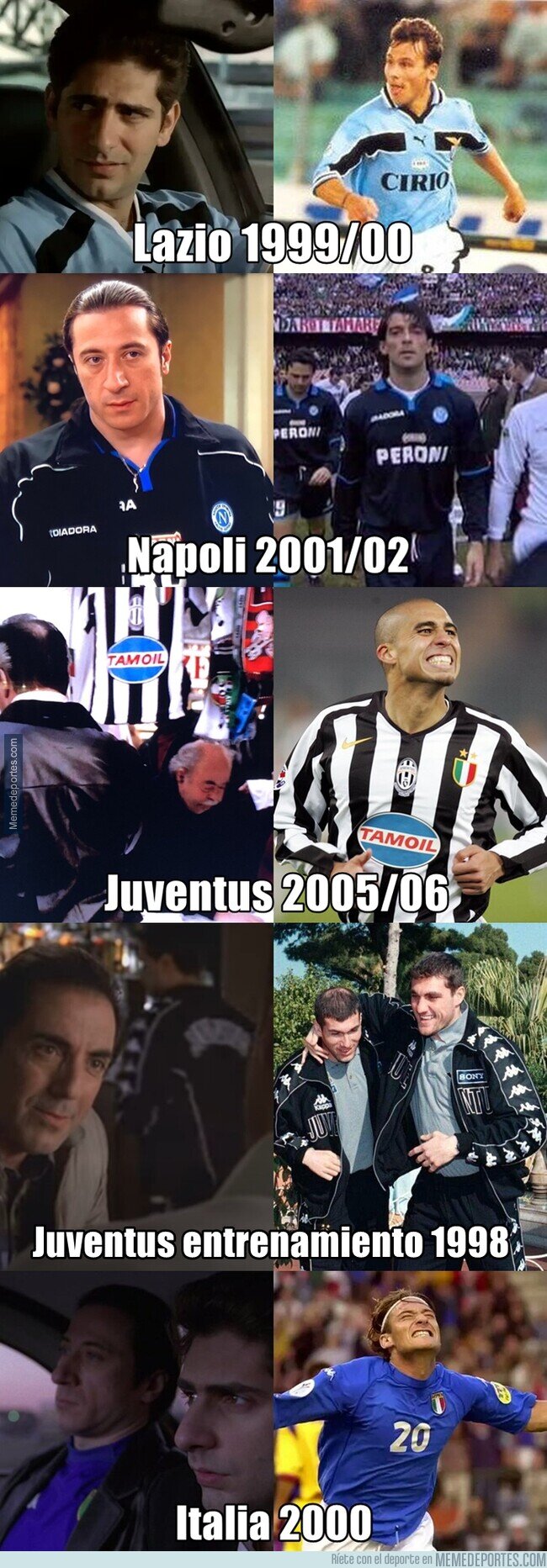 1200537 - Los Soprano cumplen 25 años. Aquí todas las camisetas del fútbol italiano que aparecieron en la serie