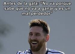 Enlace a Messi, culpable porque si, porque no y porque tal vez.