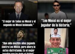Enlace a Una breve lista de Ex-madridistas eligiendo a Messi como el mejor. Se acaban los pretextos