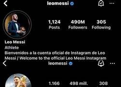 Enlace a Messi actualiza su foto de Instagram