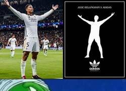 Enlace a Adidas registrará la silueta de Bellingham como logo en una asociación con él jugador