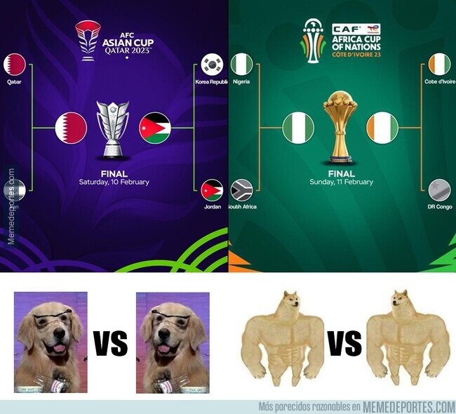 1201406 - La Copa Asia y la Copa África definen sus finales