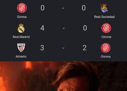 Enlace a El Girona está decayendo en los últimos partidos