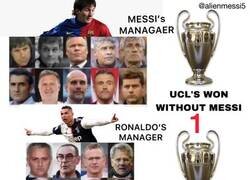Enlace a ¿Qué hicieron los entrenadores de Messi y Cristiano sin ellos?