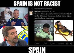 Enlace a España no es racista, claro, claro