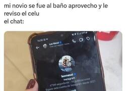 Enlace a Mi novio me engaña con Messi