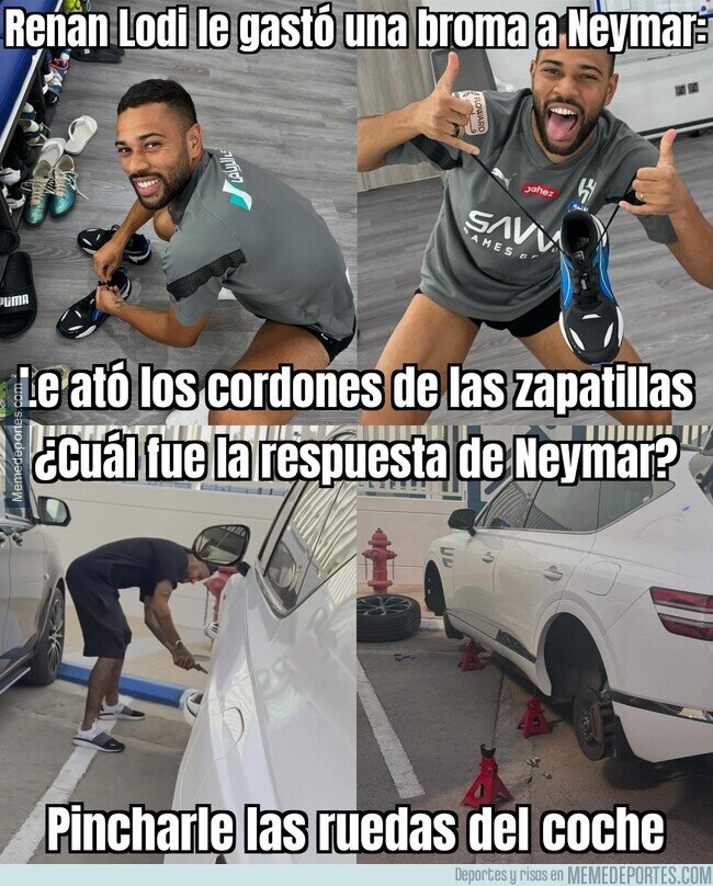 1205441 - Moraleja: Nunca le gastes una broma a Neymar