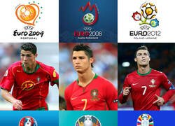 Enlace a Las 6 Eurocopas de Cristiano Ronaldo