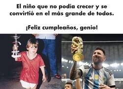 Enlace a Lionel Messi cumple hoy 37 años