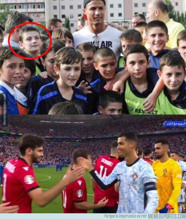 1206694 - De coincidir en una escuela de Ronaldo en tu país a ganarle en Eurocopa
