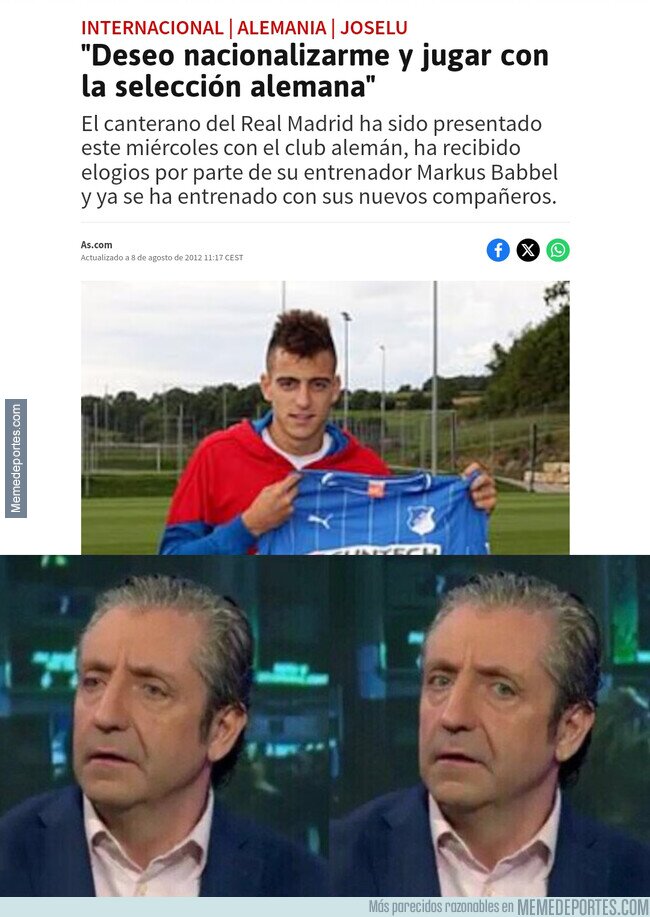 1206975 - El día que Joselu casi se nos pasa al otro bando