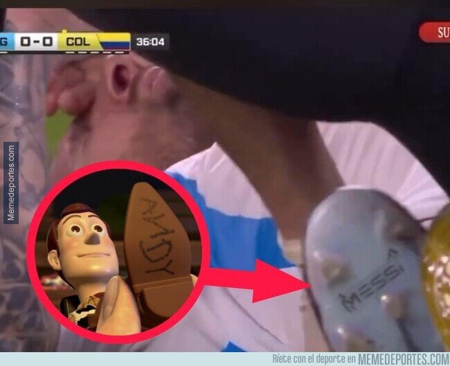 1207727 - Messi está marcado como los juguetes de Andy