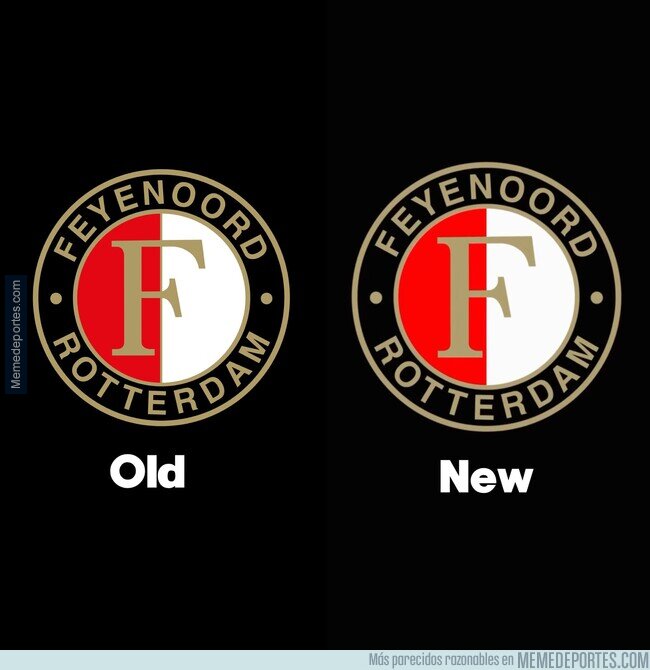 1207838 - Como la bandera de Japón, Feyenoord ha renovado su escudo