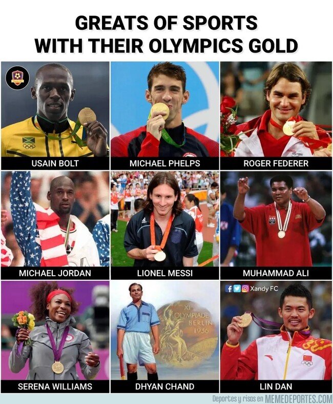 1207969 - No puede faltar una medalla de oro en el olimpo del deporte