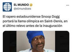 Enlace a Snoop Dogg portará la llama olímpica