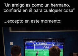 Enlace a En un penalti en el Fifa no hay amigos