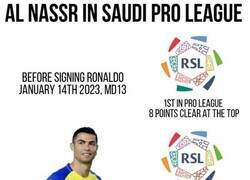 Enlace a Al Nassr dominaba en Arabia hasta que llegó Cristiano