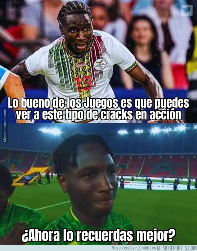 1208120 - Brahima Diarra, el futbolista meme que representa a Mali en los Juegos