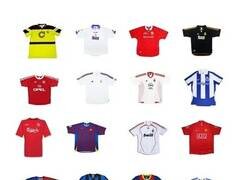 Enlace a Las camisetas de los campeones de Europa desde 1997