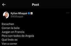 Enlace a Terrible lo que han hecho con la cuenta hackeada de Mbappé