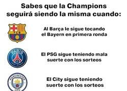 Enlace a No cambia el guión de la Champions